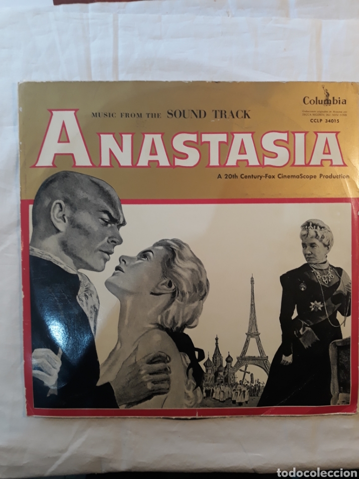 Discos de vinilo: Anastasia.Banda sonora. - Foto 1