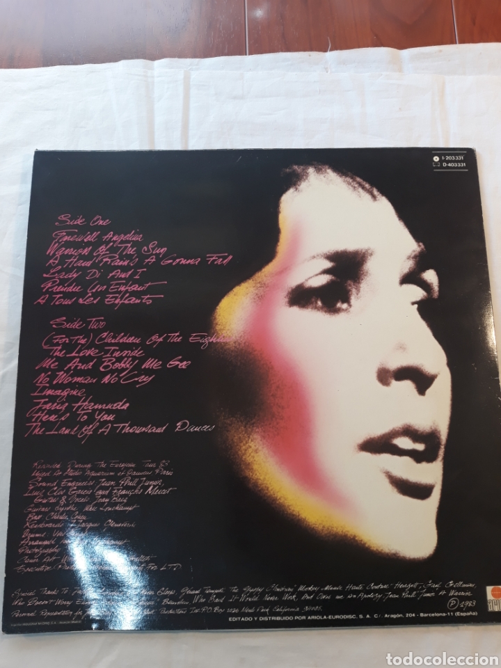 Discos de vinilo: Joan Baez.live europe 83. - Foto 2