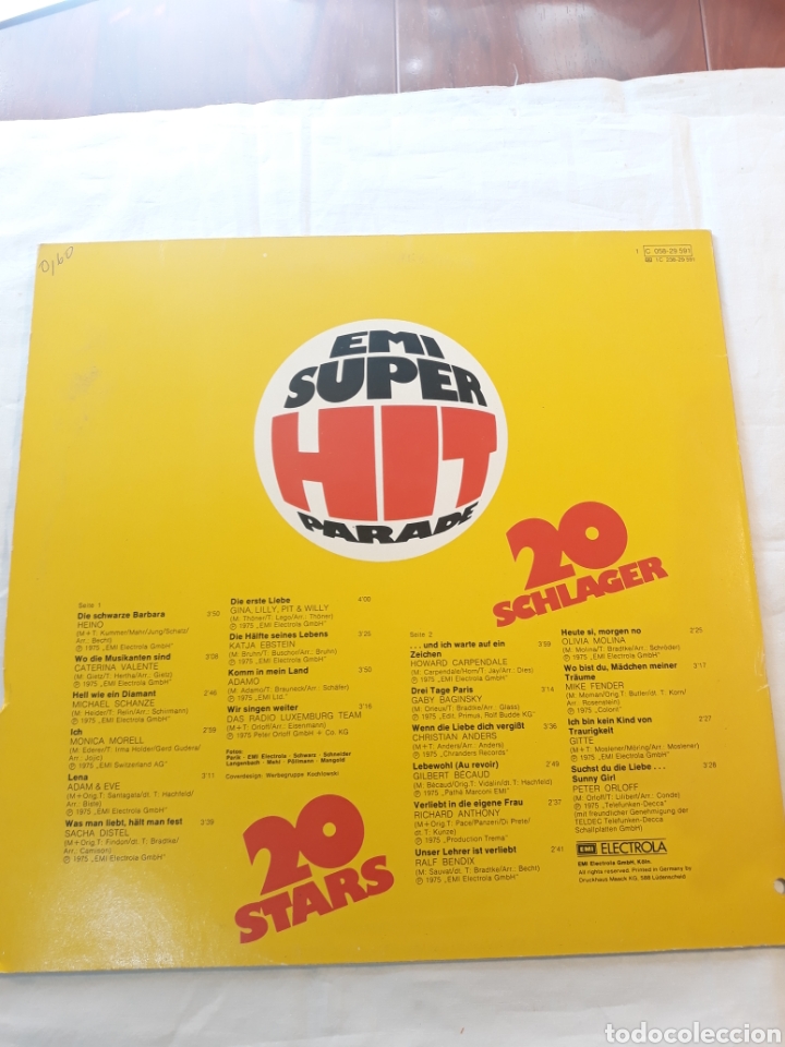 Discos de vinilo: Emi super hits parade.Emi. - Foto 2