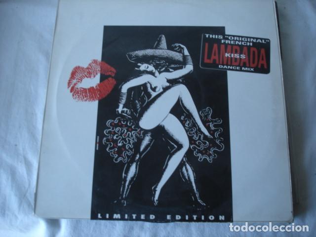 Discos de vinilo: Lips Kiss    Lambada Kiss - Foto 1