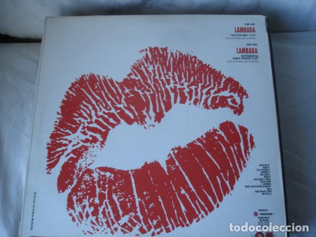 Discos de vinilo: Lips Kiss    Lambada Kiss - Foto 2