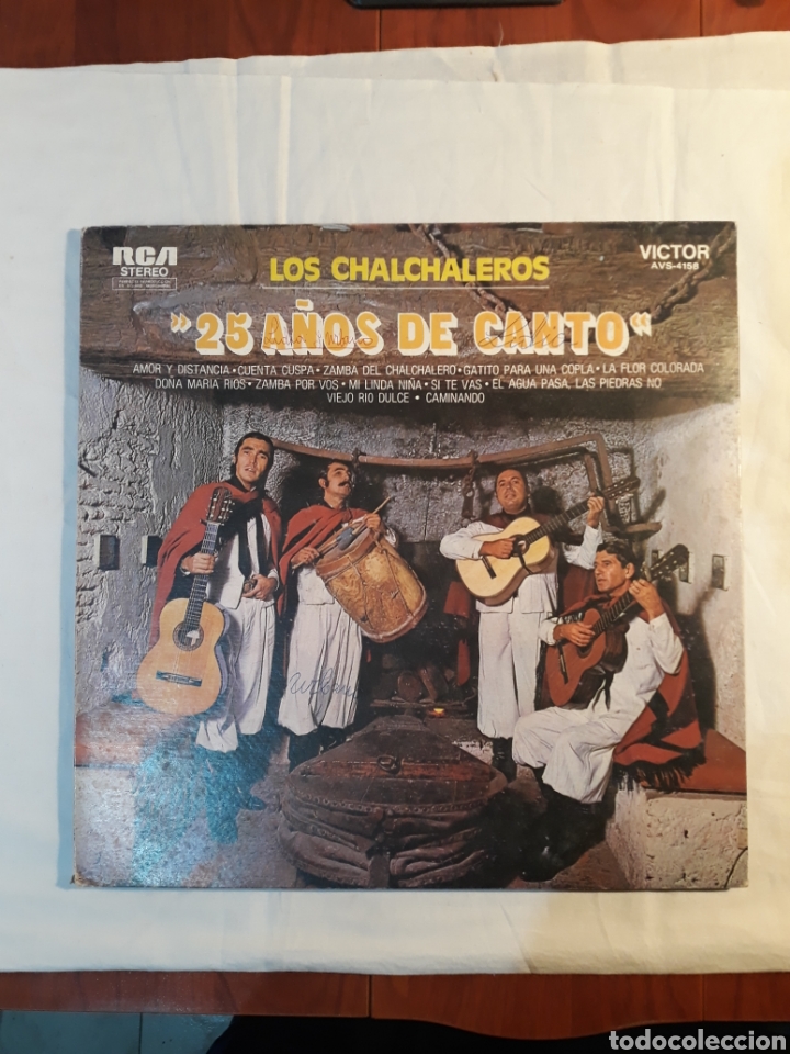 Vinyl records: Los Chalchaleros.25 a&ntilde;os de canto.