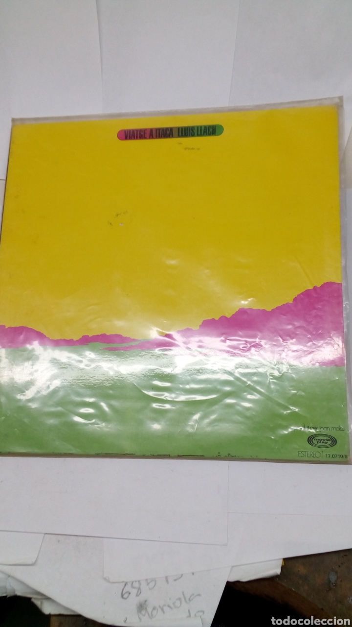 Discos de vinilo: Disco vinilo Viatge a itaca Lluis Llach - Foto 2