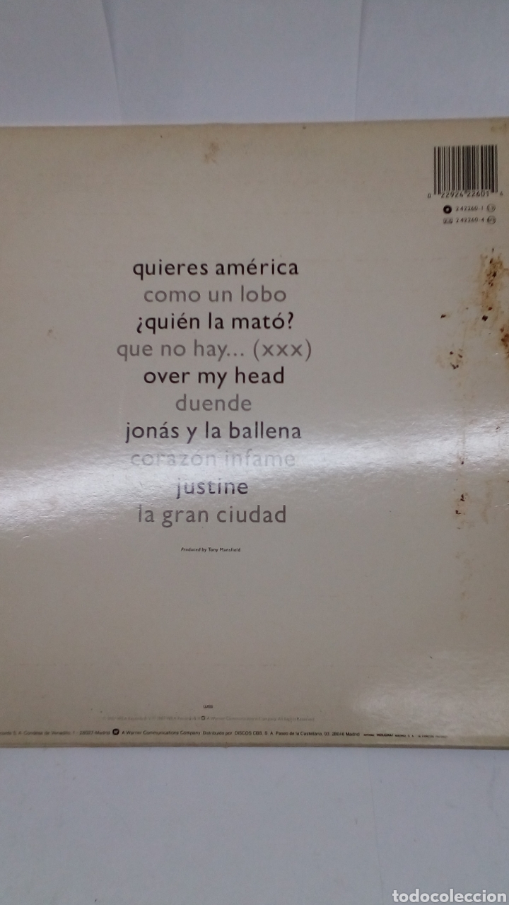 Discos de vinilo: Disco de vinilo Bose xxx - Foto 2