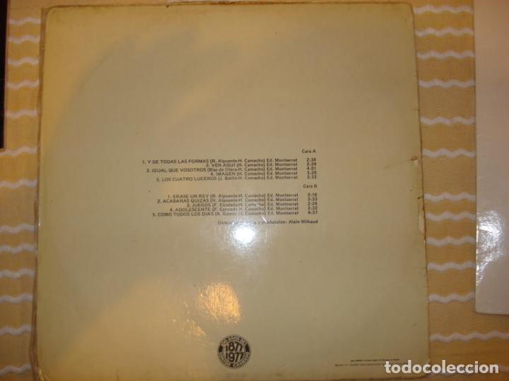 Discos de vinilo: HILARIO CAMACHO , LP - Foto 2