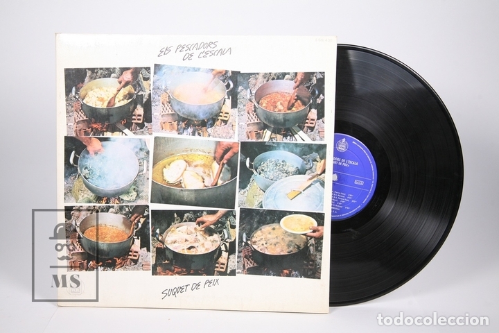 Disques de vinyle: Disco LP De Vinilo - Els Pescadors de L'Escala/Suquet de Peix - Hispa Vox - A&ntilde;o 1980 - Encarte