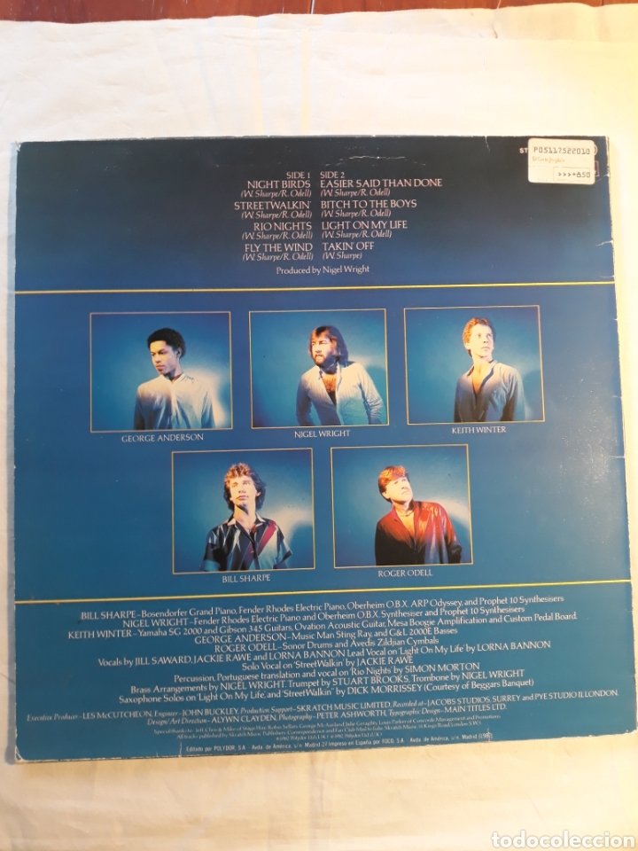 Discos de vinilo: Shakatak.Night birds.1982 - Foto 2