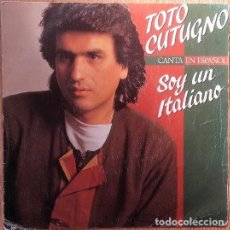 Dischi in vinile: TOTO COTUGNO CANTA EN ESPAÑOL, SOY UN ITALIANO, SINGLE CBS 1983