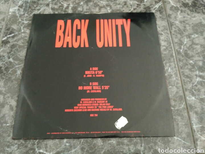Discos de vinilo: Back Unity - Nikita - Foto 2
