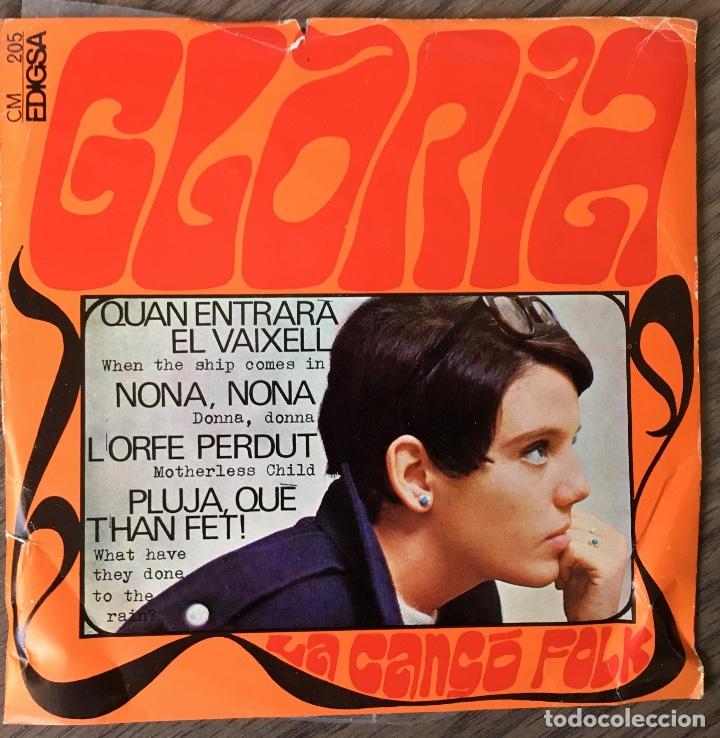Discos de vinilo: Nova can&ccedil;&oacute;. GLORIA SINGLE - Foto 1