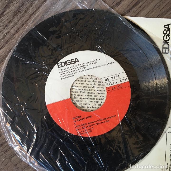 Discos de vinilo: Nova can&ccedil;&oacute;. GLORIA SINGLE - Foto 3