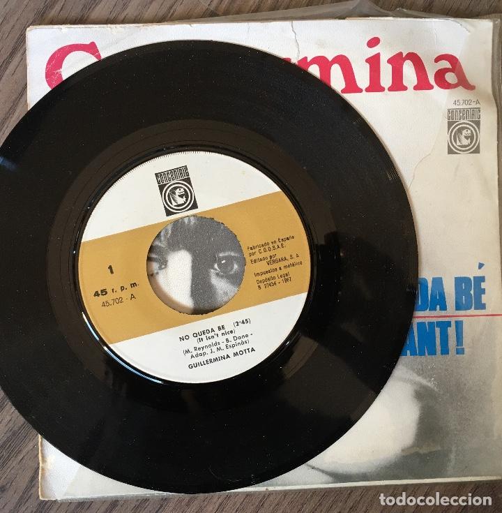 Discos de vinilo: GUILLERMINA MOTTA SINGLE Nova can&ccedil;&oacute;. - Foto 2