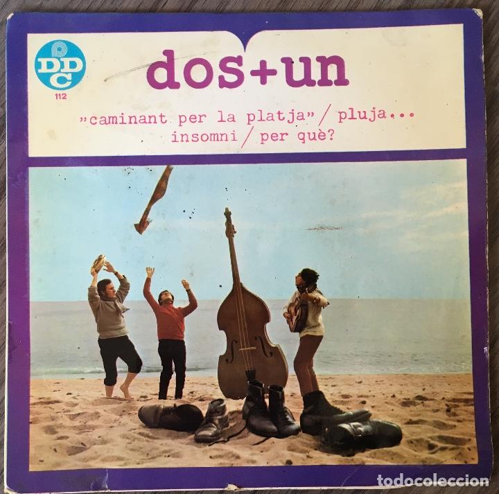 Discos de vinilo: Nova can&ccedil;&oacute;. DOS + UN (single) - Foto 1