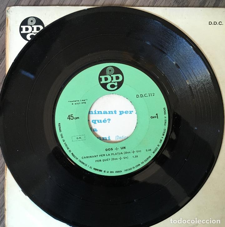 Discos de vinilo: Nova can&ccedil;&oacute;. DOS + UN (single) - Foto 3