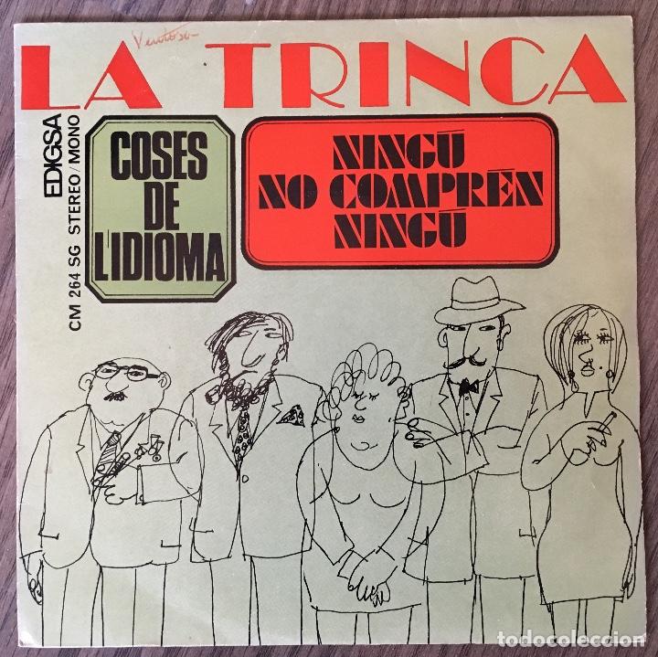 Discos de vinilo: LA TRINCA. SINGLE. Buen estado - Foto 1