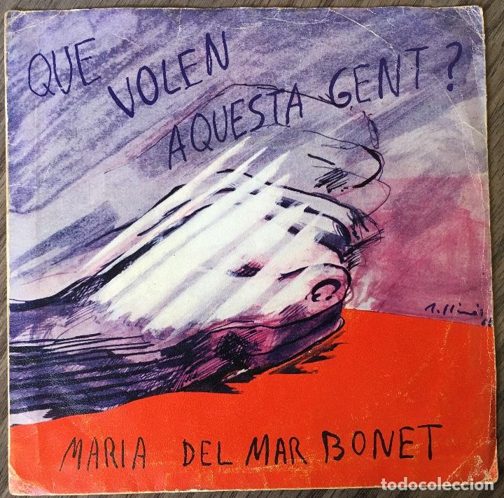 Discos de vinilo: MARIA DEL MAR BONET. SINGLE - Foto 2