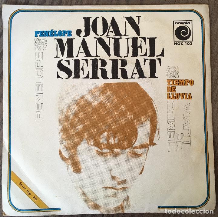 Discos de vinilo: JOAN MANUEL SERRAT. SINGLE. - Foto 1