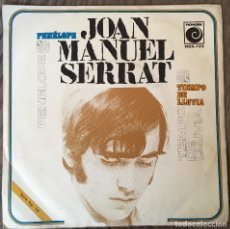 Discos de vinilo: JOAN MANUEL SERRAT. SINGLE.. Lote 152928386