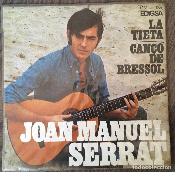 Discos de vinilo: JOAN MANUEL SERRAT. SINGLE. - Foto 1