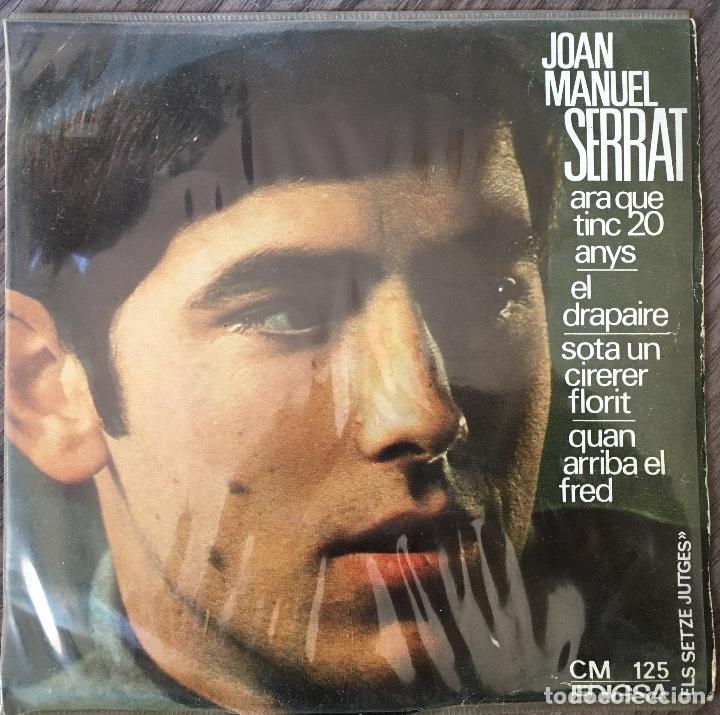 Discos de vinilo: JOAN MANUEL SERRAT. SINGLE. - Foto 1