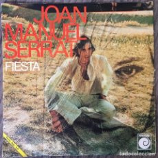 Discos de vinilo: JOAN MANUEL SERRAT. SINGLE.. Lote 152928906