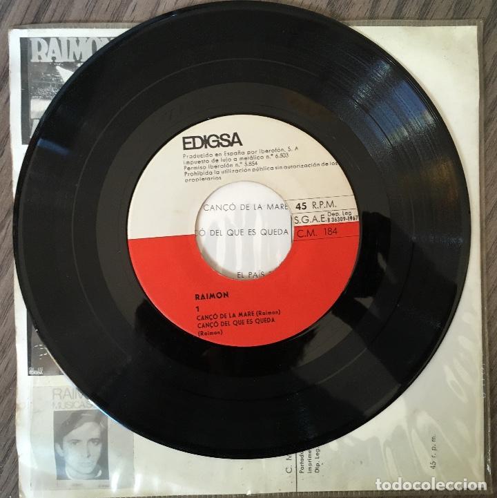 Discos de vinilo: RAIMON. SINGLE. 4 temas - Foto 3