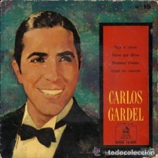 Discos de vinilo: CARLOS GARDEL - SIGA EL CORSO - EP ODEON 1959
