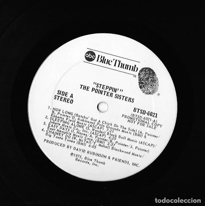 Discos de vinilo: POINTER SISTERS, THE: STEPPIN. - Foto 3