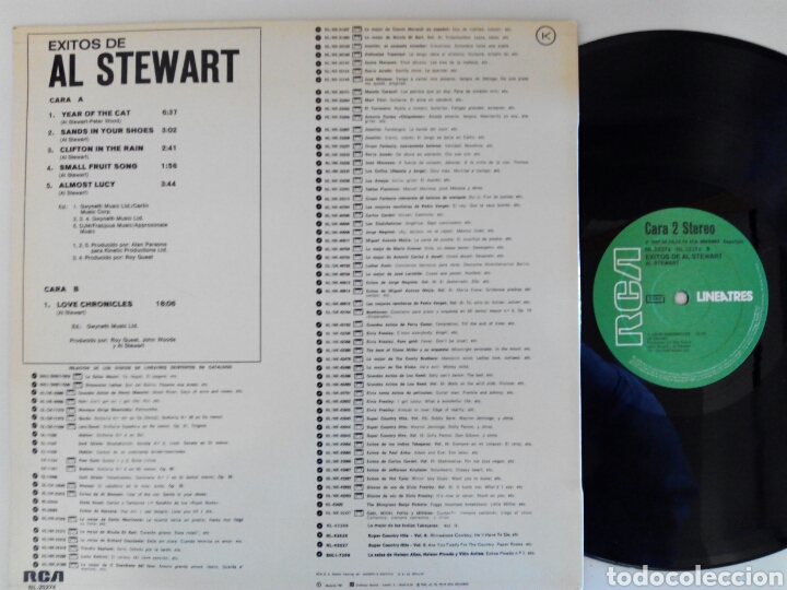Discos de vinilo: &Eacute;xitos de Al Stewart 1979 - Foto 2