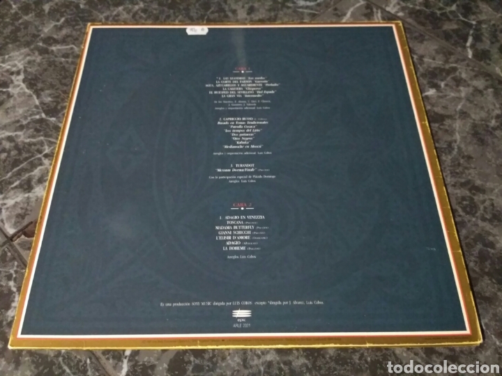 Discos de vinilo: Luis Cobos - Mi Disco De Oro - Foto 2