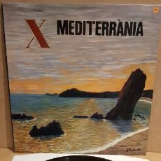 Discos de vinilo: COBLE MEDITERRÀNIA / X MEDITERRÀNIA / SARDANES / LP - PICAP-1989 / MBC. ***/***. Lote 153194550