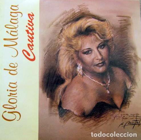 Discos de vinilo: GLORIA DE M&Aacute;LAGA / CAUTIVA (LP) 1992 - Foto 1