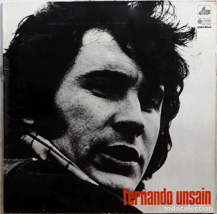 Discos de vinilo: FERNANDO UNSAIN, LP ORIGINAL CON PORTADA DOBLE - Foto 1