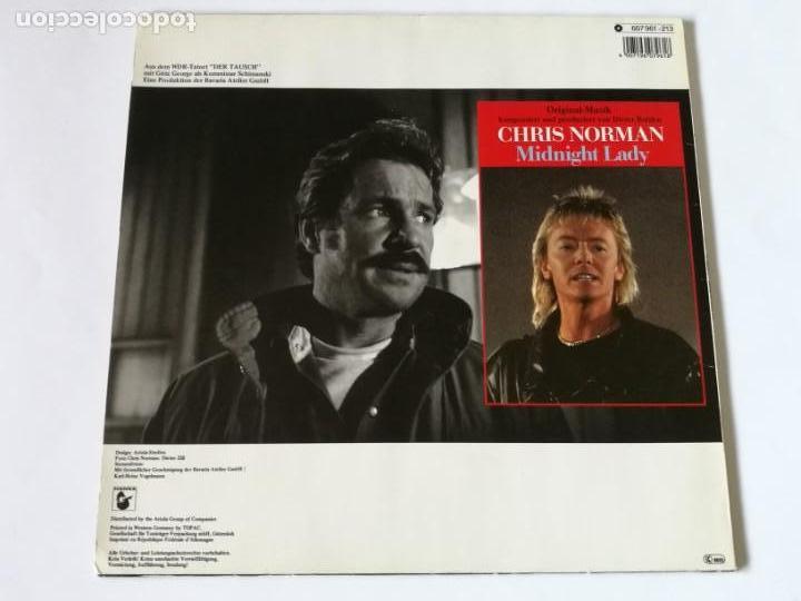 Discos de vinilo: Chris Norman - Midnight Lady (Long Version) - 1986 - Foto 2