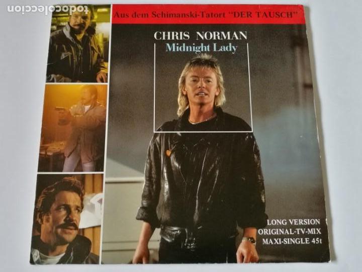 Discos de vinilo: Chris Norman - Midnight Lady (Long Version) - 1986 - Foto 1