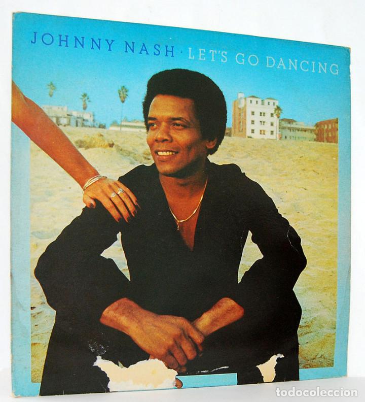 Discos de vinilo: Johnny Nash - Lets Go Dancing. LP. Epic - Foto 1