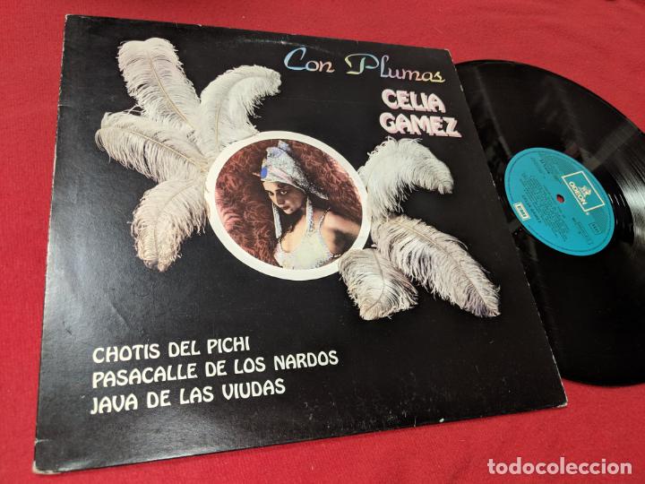 Discos de vinilo: CELIA GAMEZ CON PLUMAS LP 1982 EMI-ODEON SPAIN - Foto 1