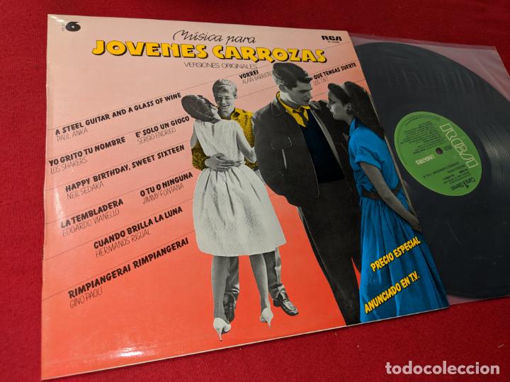 Discos de vinilo: JOVENES CARROZAS VOL.6 LP 1980 RCA SPAIN RECOPILATORIO PAUL ANKA+GINO PAOLI+ALAIN BARRIERE+ETC