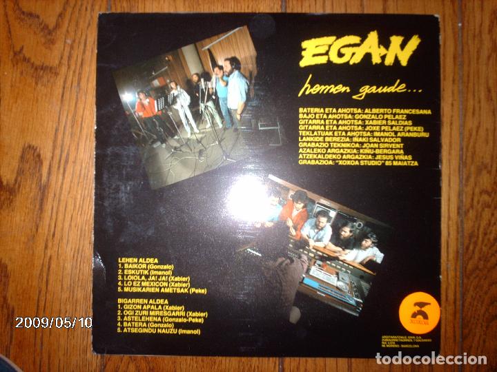 Discos de vinilo: egan - hemen gaude - Foto 2