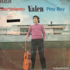 Discos de vinilo: VALEN - SENTIMIENTO / PLAY BOY (SINGLE ESPAÑOL, RCA 1972). Lote 153318710