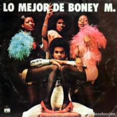 Discos de vinilo: BONEY M / LO MEJOR (LP) ARIOLA (1977). Lote 153364790