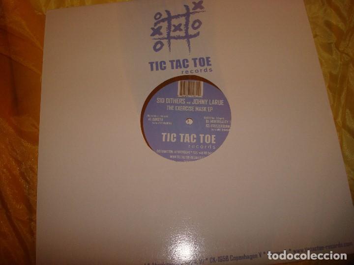 Discos de vinilo: SID DITHERS & JOHNY LARUE. THE EXERCISE MASK EP. TIC TAC TOE, 2004. CON ENCARTE. IMPECABLE (#) - Foto 1