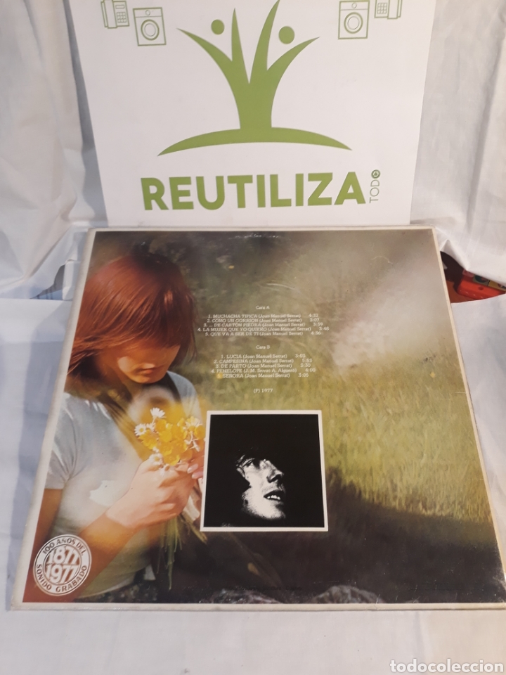 Discos de vinilo: Joan Manuel Serrat.La mujer que yo quiero. - Foto 2