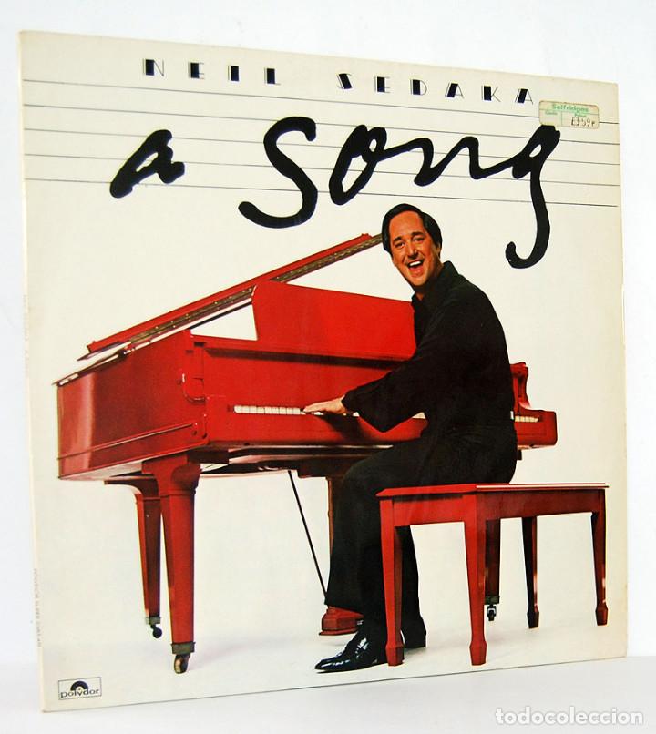 Discos de vinilo: Neil Sedaka - A Song. LP. Polydor - Foto 1
