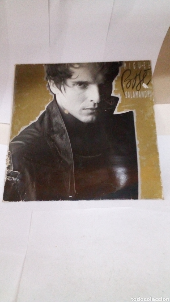 Discos de vinilo: Disco Vinilo Salamandra Miguel Bose - Foto 1
