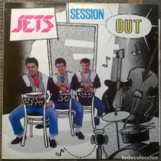 Discos de vinilo: THE JETS. SESSION OUT. NERVOUS, UK 1986 LP ORIGINAL NERD 021 + FOLLETO