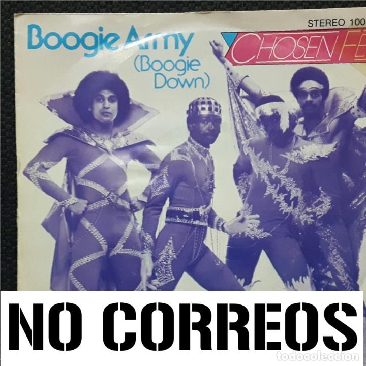 Discos de vinilo: CHOSEN FEW - BOOGIE ARMY BOOGIE DOWN - SINGLE - ARIOLA - 1979 - Foto 2