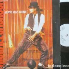 Discos de vinilo: MICHAEL JACKSON - LEAVE ME ALONE 1989 - 3 TEMAS, QUINCY JONES, RARA 1ª EDIC. ORIG. UK !! EXC