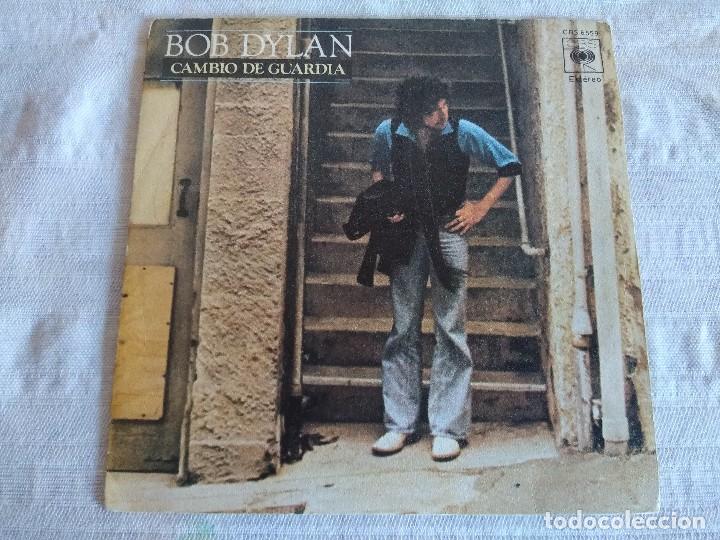 Discos de vinilo: SINGLE/BOB DYLAN/CAMBIO DE GUARDIA. - Foto 1