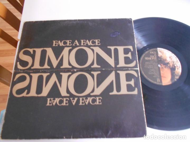 Discos de vinilo: SIMONE-LP FACE A FACE-PORT.TROQUELADA - Foto 1